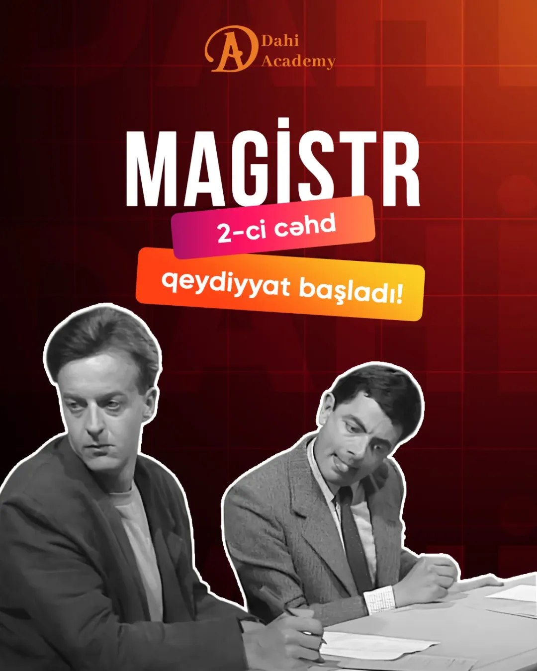 Magistr 2-ci cəhd — qeydiyyat
